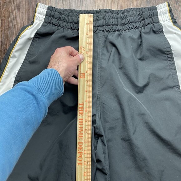 Vintage Nike 2PC Tracksuit Set Men’s XL Black Long Sleeves Full Zip Y2K - Picture 9 of 10